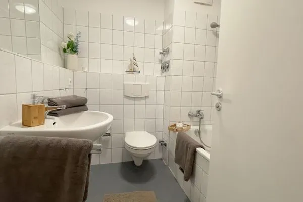 Haus Nordseebrandung FeWo D1.4 Sahlenburg - Badezimmer