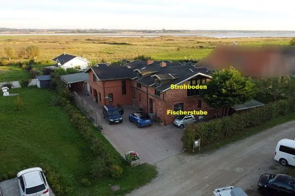 Bird's eye view Ferienanlage Poschmann Fischerstube