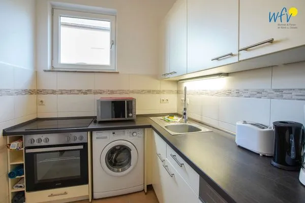 Küche / Küchenzeile Haus Groote Blüse Ferienwohnung 1