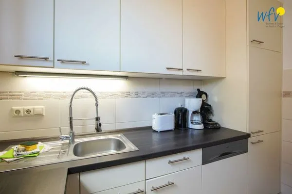 Küche / Küchenzeile Haus Groote Blüse Ferienwohnung 1