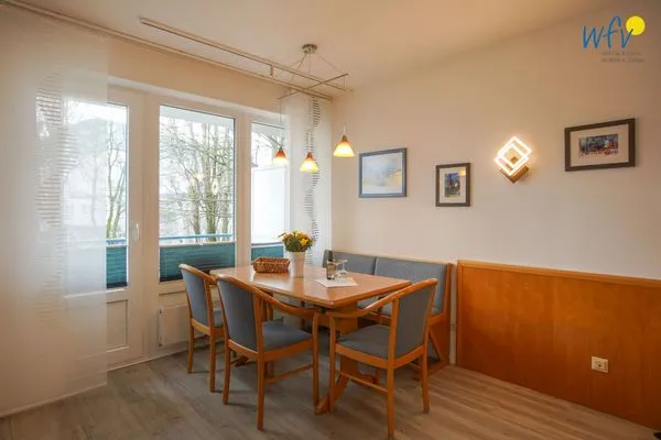 Wohnzimmer Appartement-Haus Regina Ferienwohnung Seeschwalbe