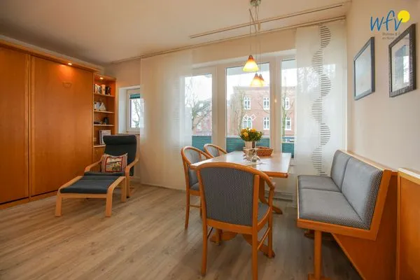 Wohnzimmer Appartement-Haus Regina Ferienwohnung Seeschwalbe