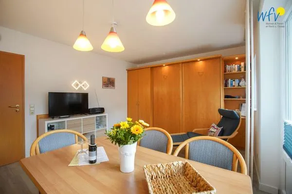 Wohnzimmer Appartement-Haus Regina Ferienwohnung Seeschwalbe