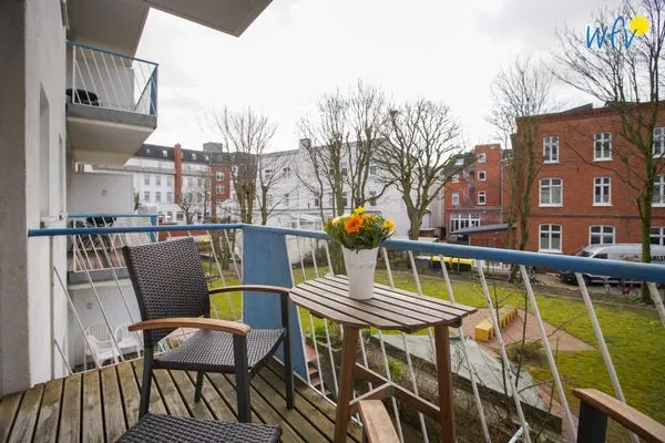 Balkon Appartement-Haus Regina Ferienwohnung Seeschwalbe