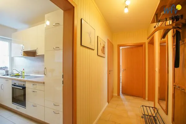 Flur Haus Blanke Fenne 2d Ferienwohnung Auerhahn