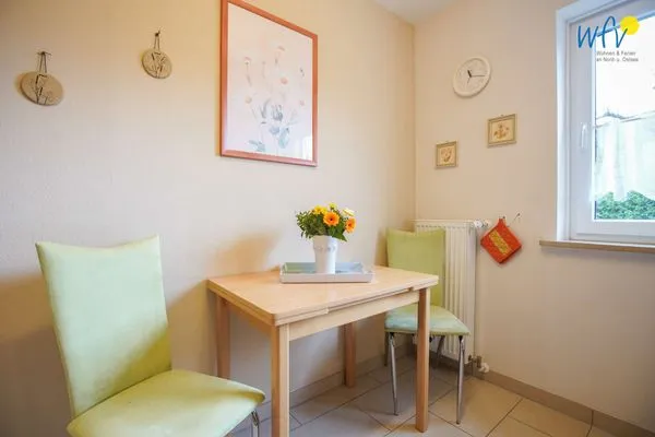 Küche / Küchenzeile Haus Blanke Fenne 2d Ferienwohnung Auerhahn