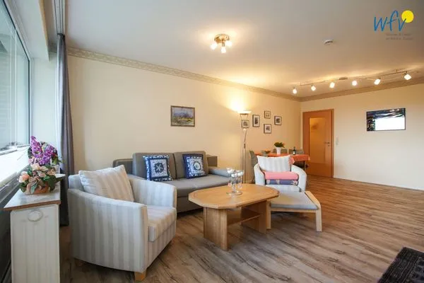 Wohnzimmer Haus Blanke Fenne 2d Ferienwohnung Auerhahn