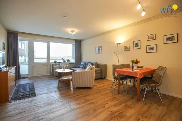 Wohnzimmer Haus Blanke Fenne 2d Ferienwohnung Auerhahn