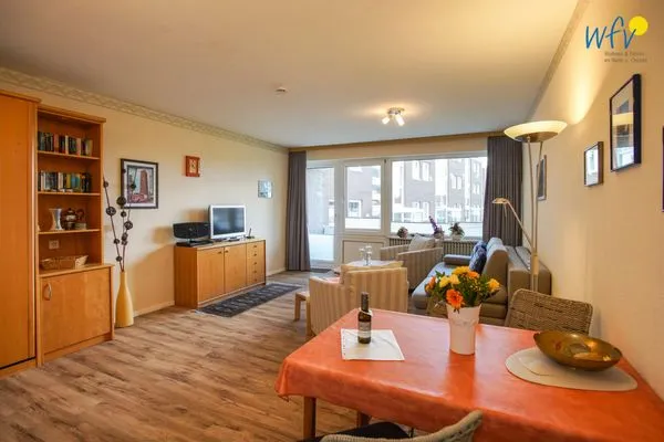 Wohnzimmer Haus Blanke Fenne 2d Ferienwohnung Auerhahn