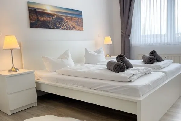 Haus Nordseebrandung FeWo C1.1 Sahlenburg - Schlafzimmer