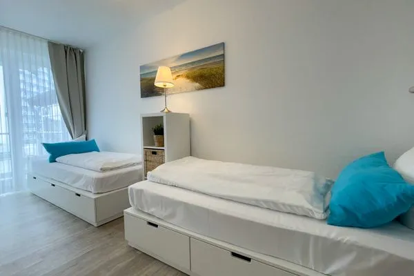 Haus Nordseebrandung FeWo D1.1 Sahlenburg - Schlafzimmer