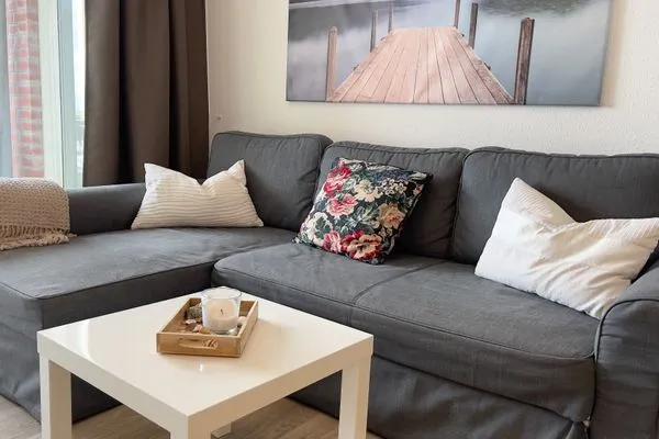 Haus Nordseebrandung FeWo A2.4 Sahlenburg - Wohnzimmer