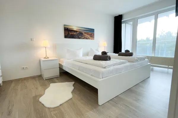 Haus Nordseebrandung FeWo C1.4 Sahlenburg - Schlafzimmer