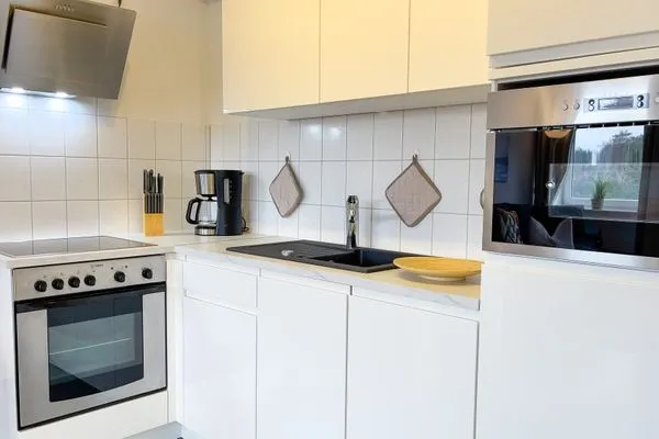 Haus Nordseebrandung FeWo B1.2 Sahlenburg - Küche / Küchenzeile