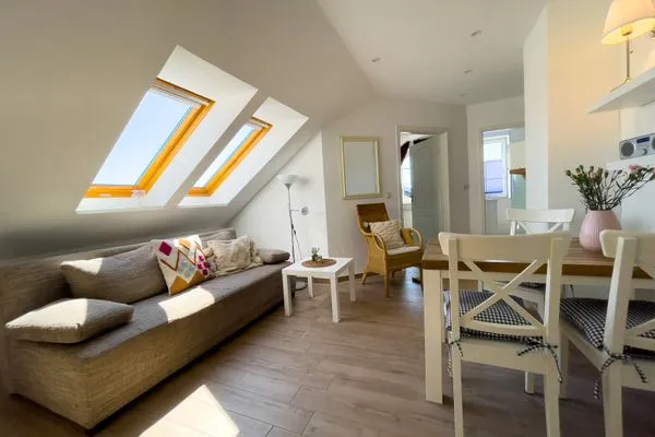 Haus Kirsten Duhnen FeWo 5 Duhnen - Wohnzimmer