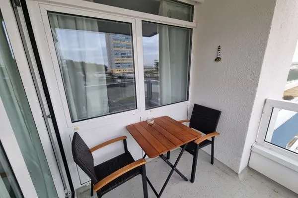 Frische Brise FeWo 02.09 Sahlenburg - Balkon