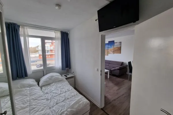 Frische Brise FeWo 02.09 Sahlenburg - Schlafzimmer