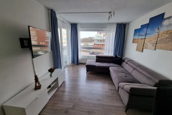 Frische Brise FeWo 02.09 Sahlenburg - Wohnzimmer