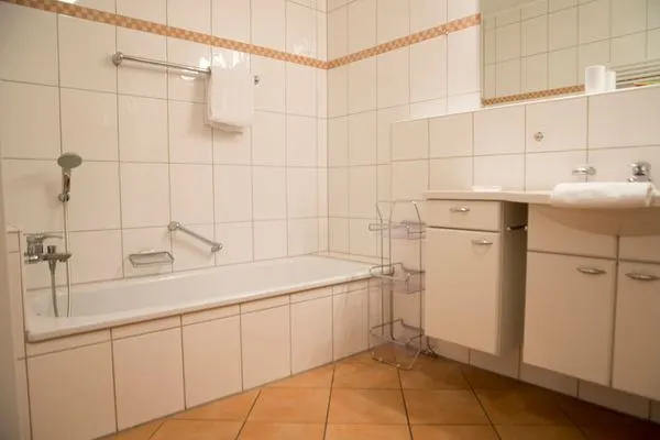 Strand Palais FeWo 11 Duhnen - Badezimmer