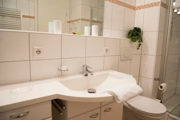 Strand Palais FeWo 11 Duhnen - Badezimmer