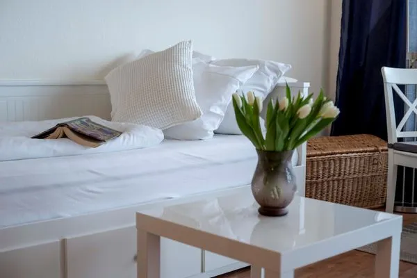 Frische Brise FeWo 08.05 Sahlenburg - Wohnzimmer