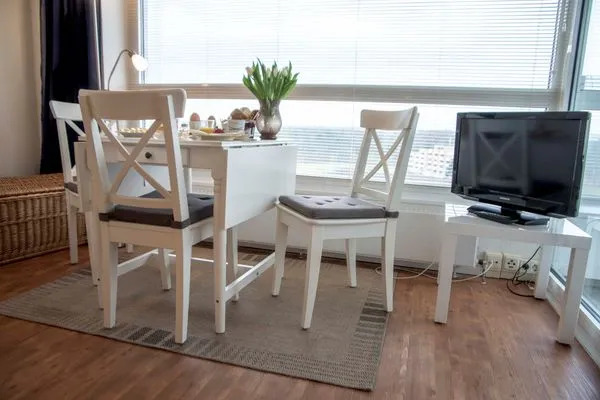 Frische Brise FeWo 08.05 Sahlenburg - Wohnzimmer