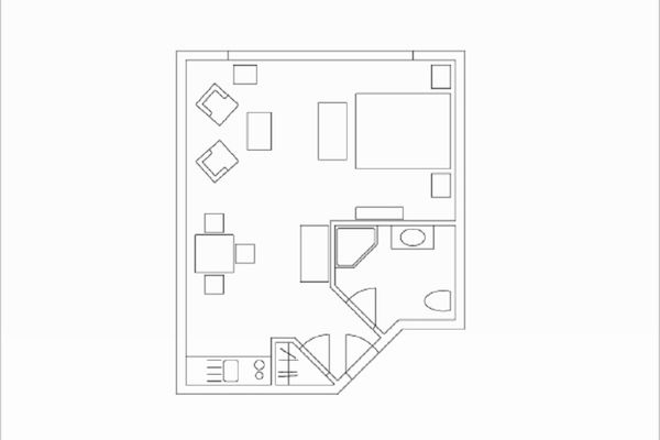  Lütt Wieck App. Nr. 12  - Grundriss