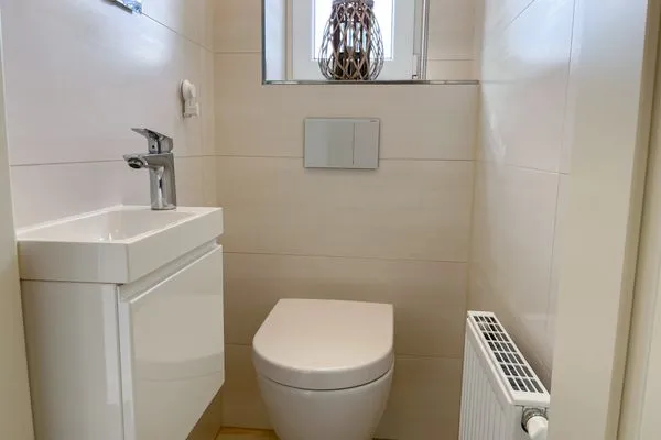 Watt´n Traum Wohnung 1 Sahlenburg - Gäste-WC