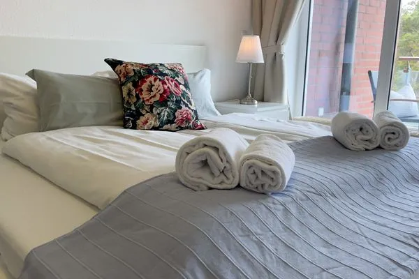 Haus Nordseebrandung FeWo A3.3 Sahlenburg - Schlafzimmer