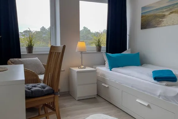 Haus Nordseebrandung FeWo A3.3 Sahlenburg - Schlafzimmer