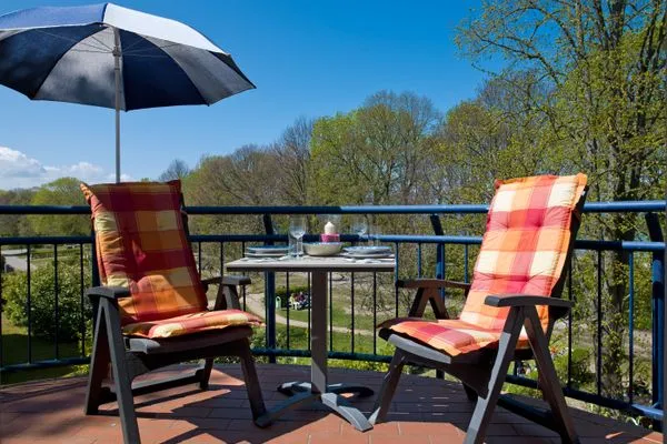 Balkon Haus Seeblick Maritim