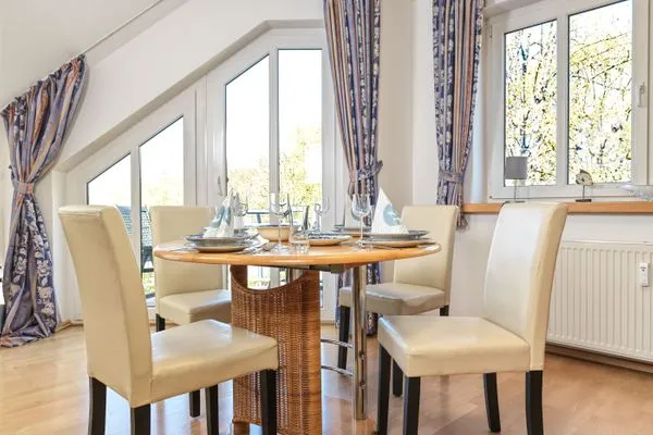 Wohnzimmer Haus Seeblick Maritim