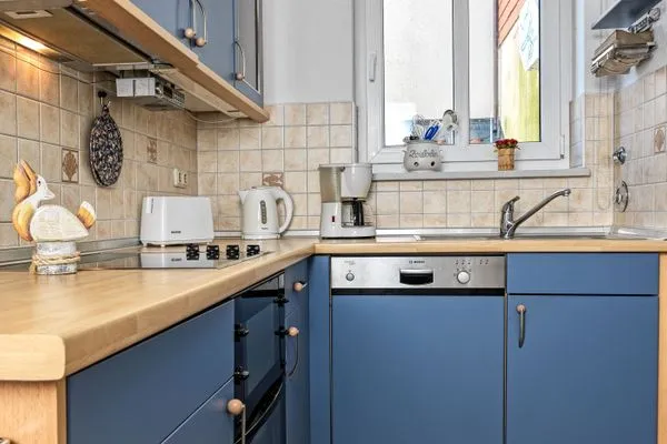 Küche / Küchenzeile Haus Seeblick Maritim