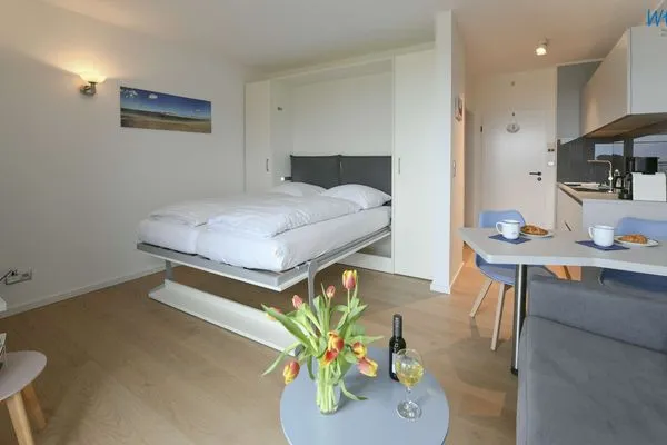 Schlafzimmer Haus Lagune am Wattenmeer Ferienwohnung 5