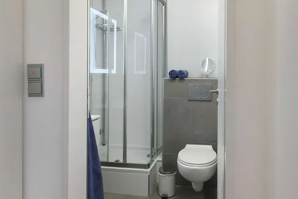 Badezimmer Haus Lagune am Wattenmeer Ferienwohnung 5