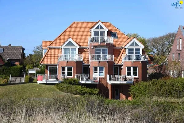 Hauptansicht Haus Lagune am Wattenmeer Ferienwohnung 5