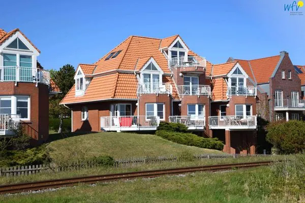 Hauptansicht Haus Lagune am Wattenmeer Ferienwohnung 5
