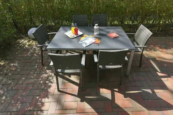 Terrasse Haus Oldenburg Ferienwohnung 6