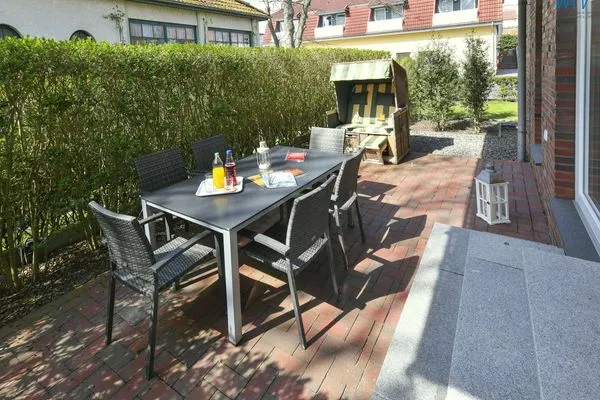 Terrasse Haus Oldenburg Ferienwohnung 6