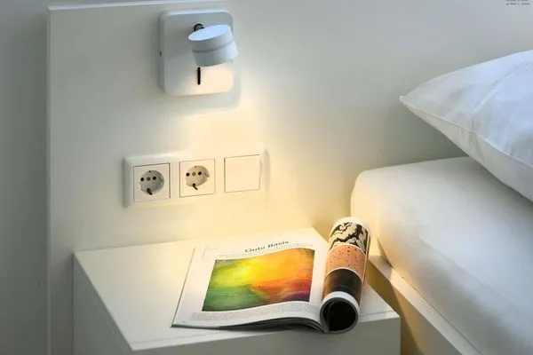 Schlafzimmer Haus am Dorfbrunnen Ferienwohnung Möwe