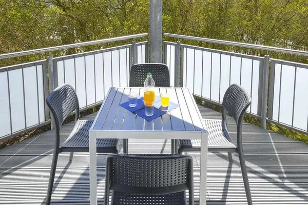 Balkon Haus am Dorfbrunnen Ferienwohnung Möwe