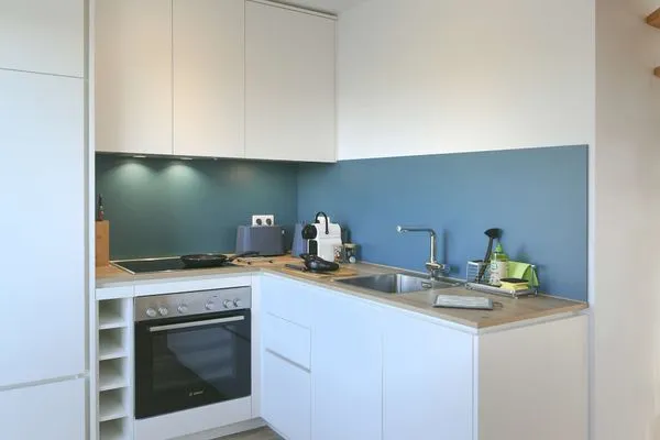 Küche / Küchenzeile Haus am Dorfbrunnen Ferienwohnung Meer