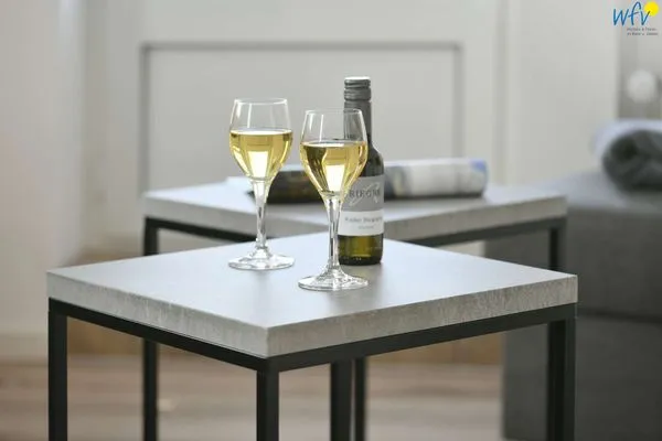 Wohnzimmer Meerhus Ferienwohnung 4