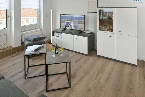 Wohnzimmer Meerhus Ferienwohnung 4