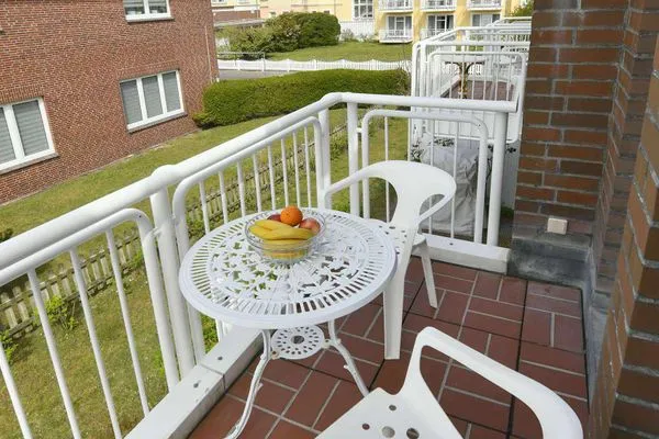Balkon Meerhus Ferienwohnung 4