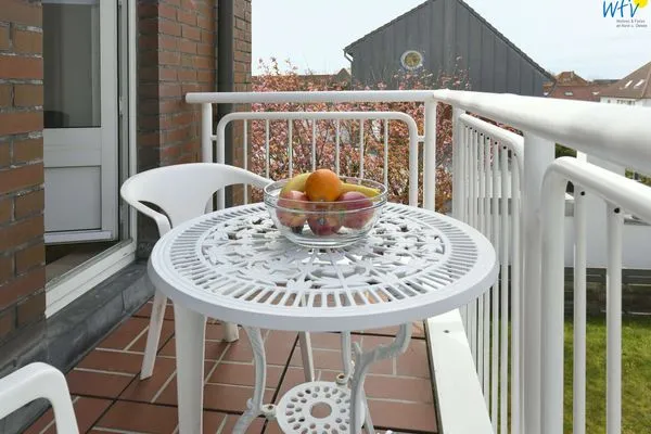 Balkon Meerhus Ferienwohnung 4