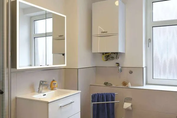 Badezimmer Meerhus Ferienwohnung 4