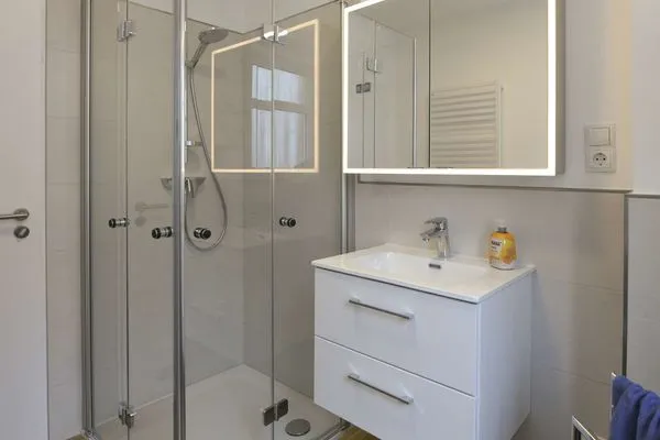 Badezimmer Meerhus Ferienwohnung 4