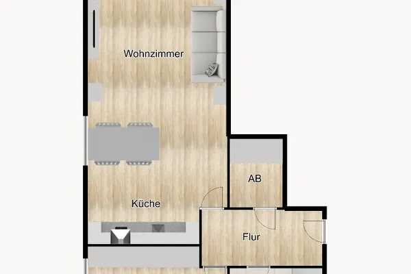 Grundriss Meerhus Ferienwohnung 4