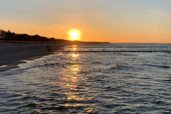 Sonnenuntergang Parkresidenz am Hafen Wohnung HF 11 - "MeerZeit"